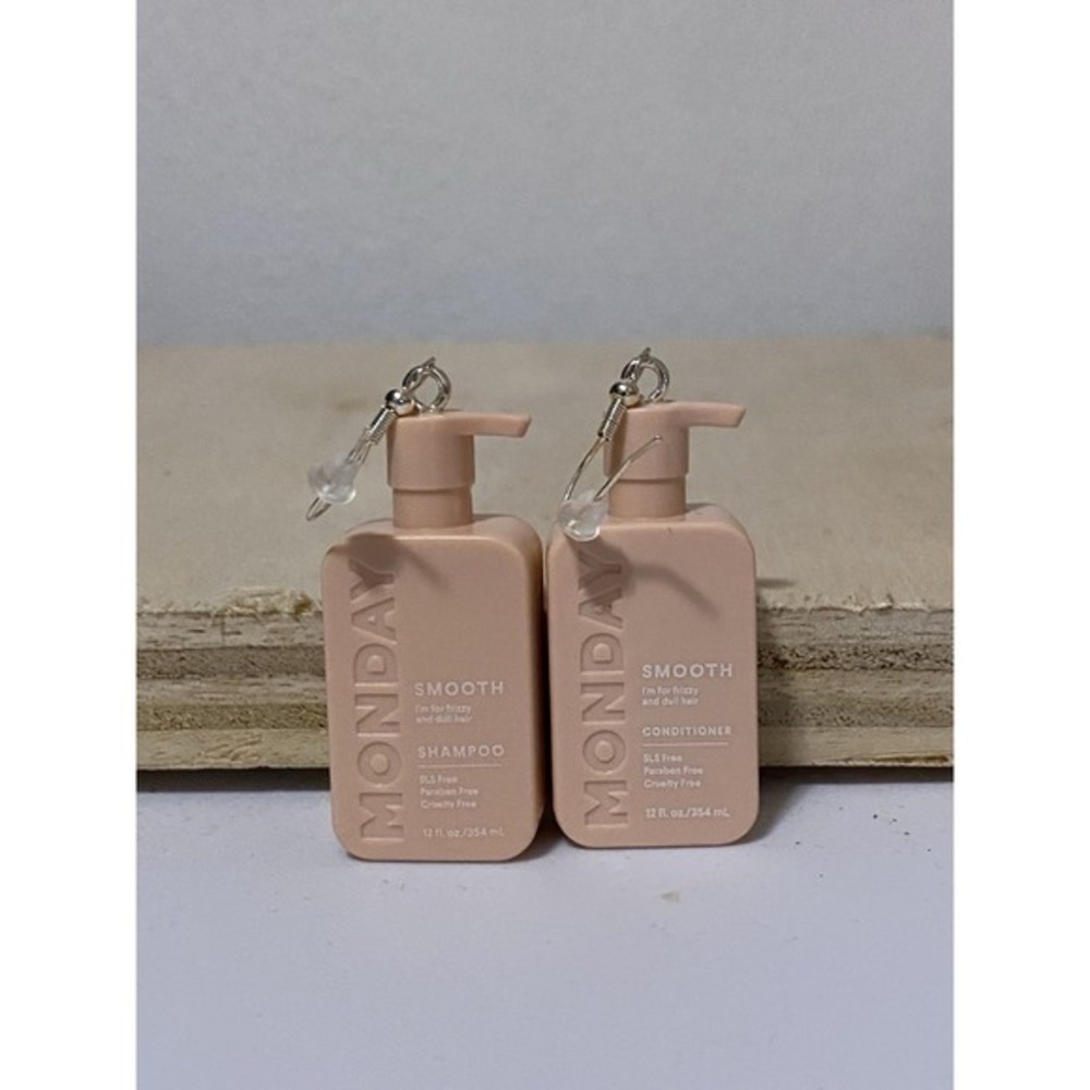 Monday Shampoo Earrings - Mini‎ Brands Earrings - Beauty Accessories